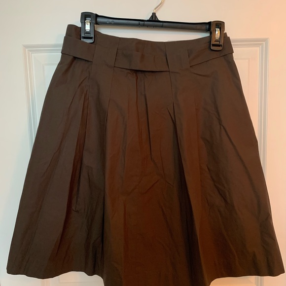 Calvin Klein button down brown skirt - Picture 4 of 4